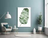 Feather Glass Wall Art.