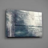 Abstract Colors Glass Wall Art.