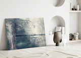 Abstract Colors Glass Wall Art.
