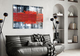 Colors Glass Wall Art.