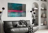 Colors Glass Wall Art.