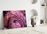Colors Glass Wall Art.