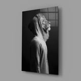 Lion Head Glass Wall Art.