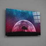 Mystical Night Glass Wall Art.