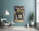 Owl Glass Wall Art.