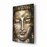 Mystical Sculpture Glass Wall Art.
