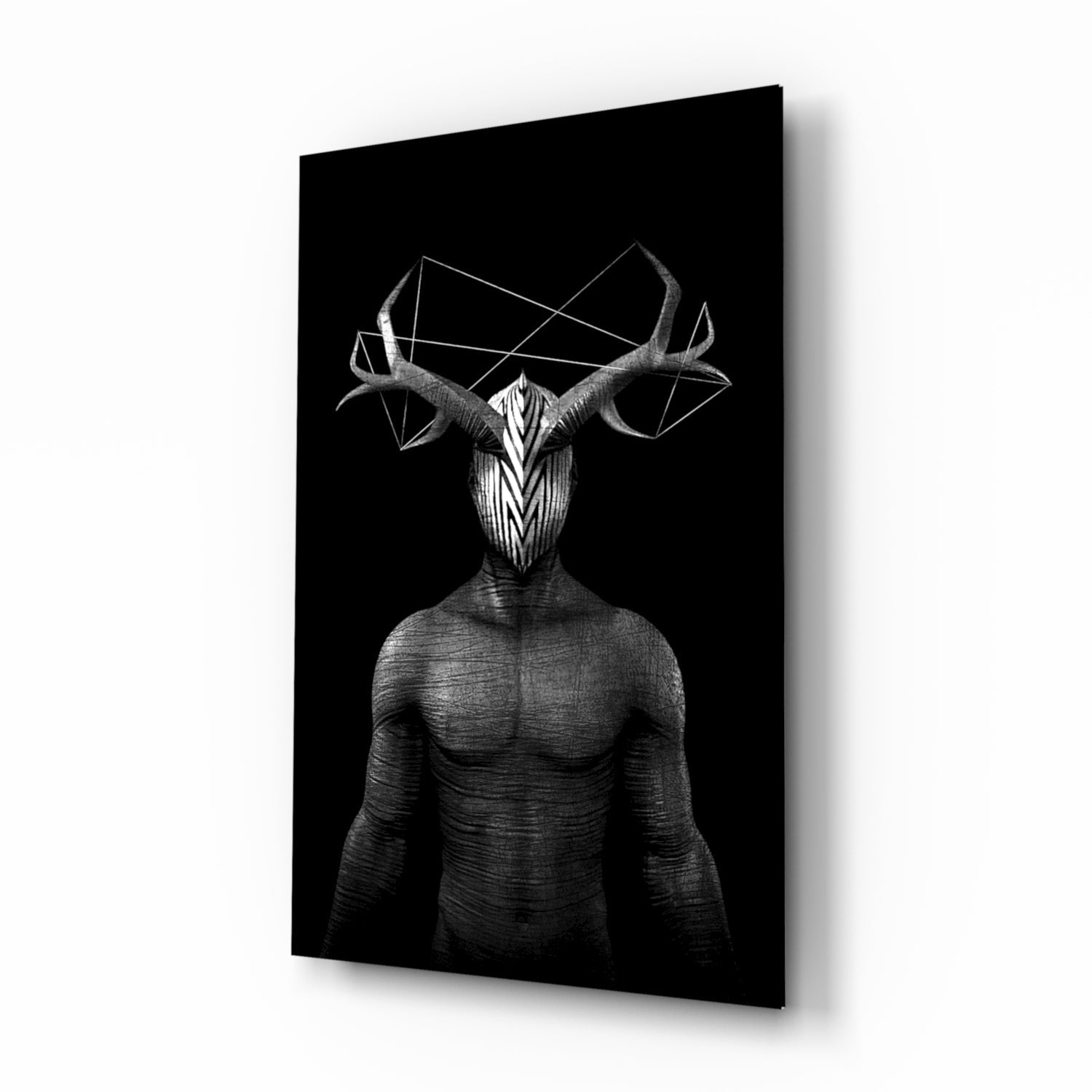 Donnie Gray Glass Wall Art.