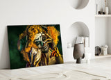 Clown Glass Wall Art.