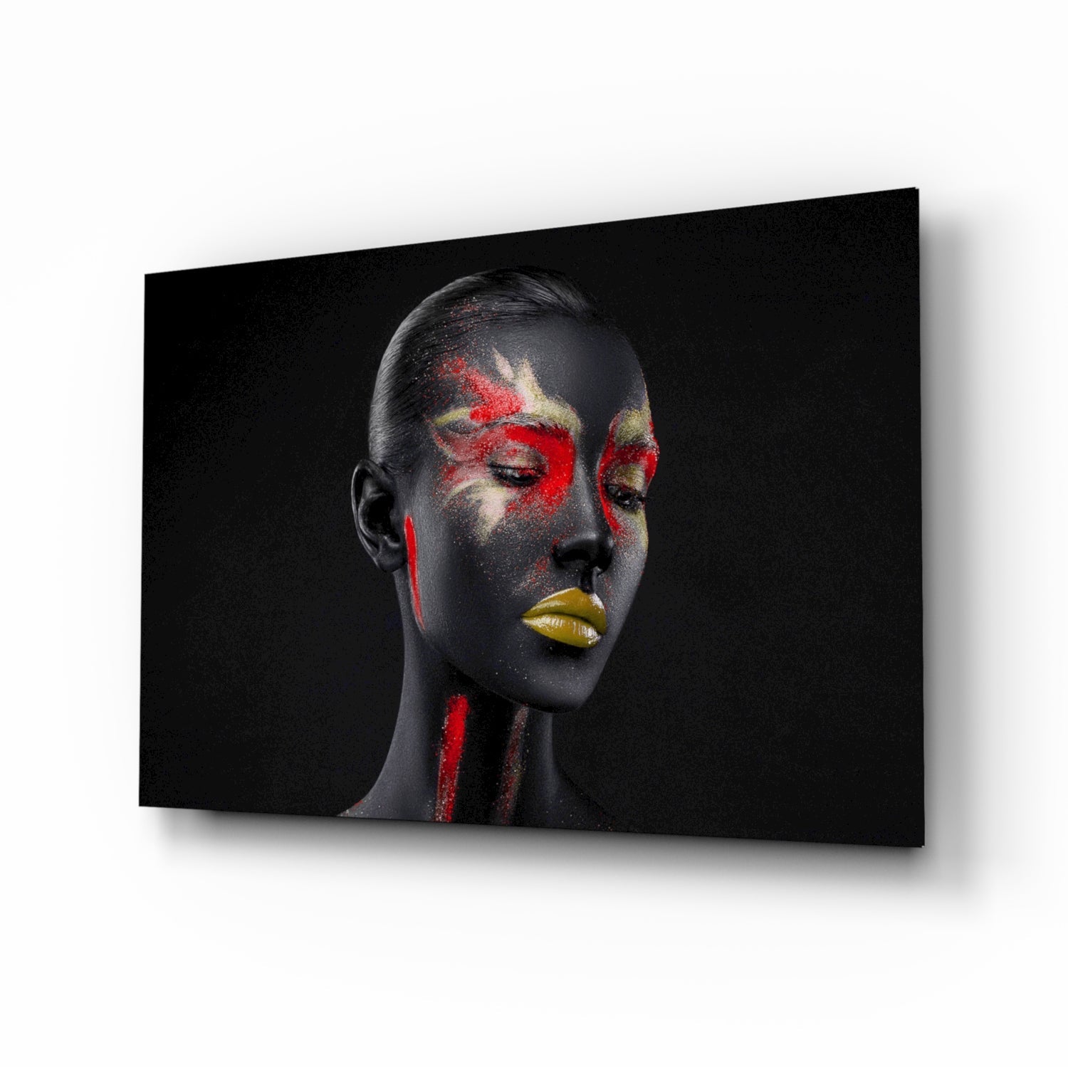 Women's Glass Wall Art.