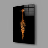 Giraffe Glass Wall Art.
