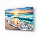 Sunset Glass Wall Art.