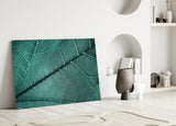 Leaf Texture Glass Wall Art.