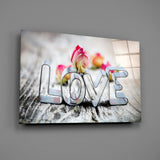 Love Glass Wall Art.