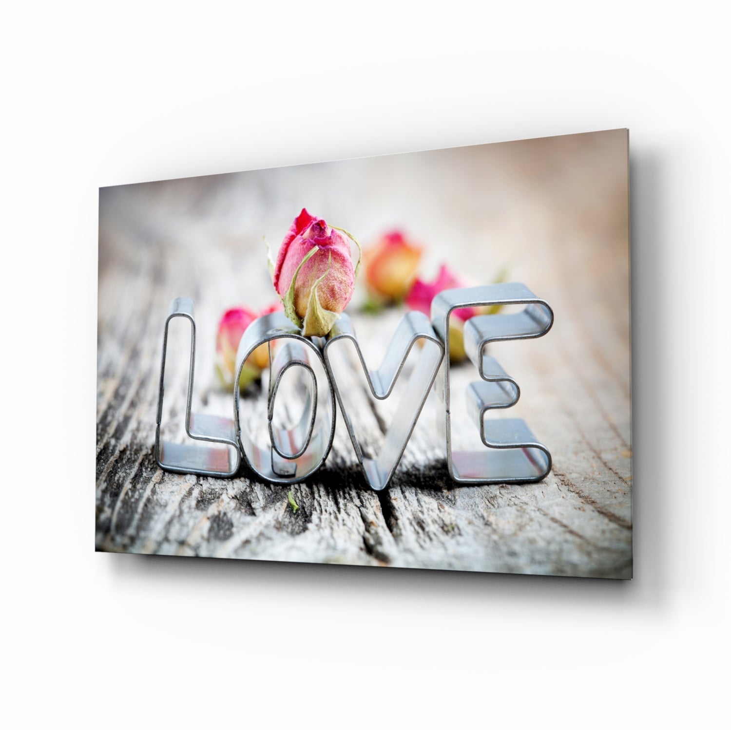Love Glass Wall Art.