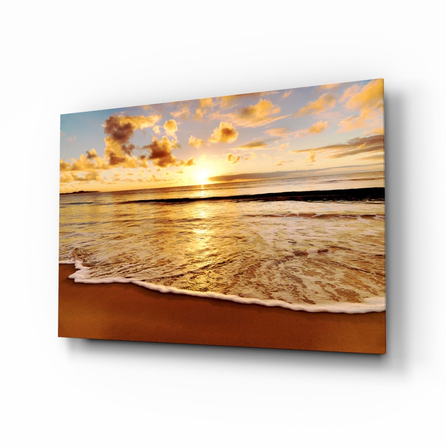 Sunset Glass Wall Art.