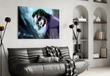 Joker Glass Wall Art.