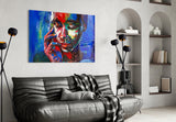 Women's Glass Wall Art.
