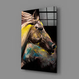 Horse Glass Wall Art.