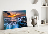 Endless Sea Glass Wall Art.