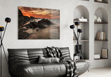 Coastal Glass Wall Art.