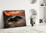 Coastal Glass Wall Art.