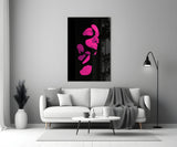 Existing Glass Wall Art.