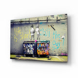 Life is Short Glass Wall Art.