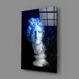 Sculpture Glass Wall Art.