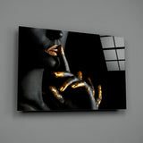 Silence Glass Wall Art.