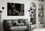 Silence Glass Wall Art.