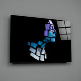 The Future Glass Wall Art.