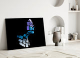 The Future Glass Wall Art.