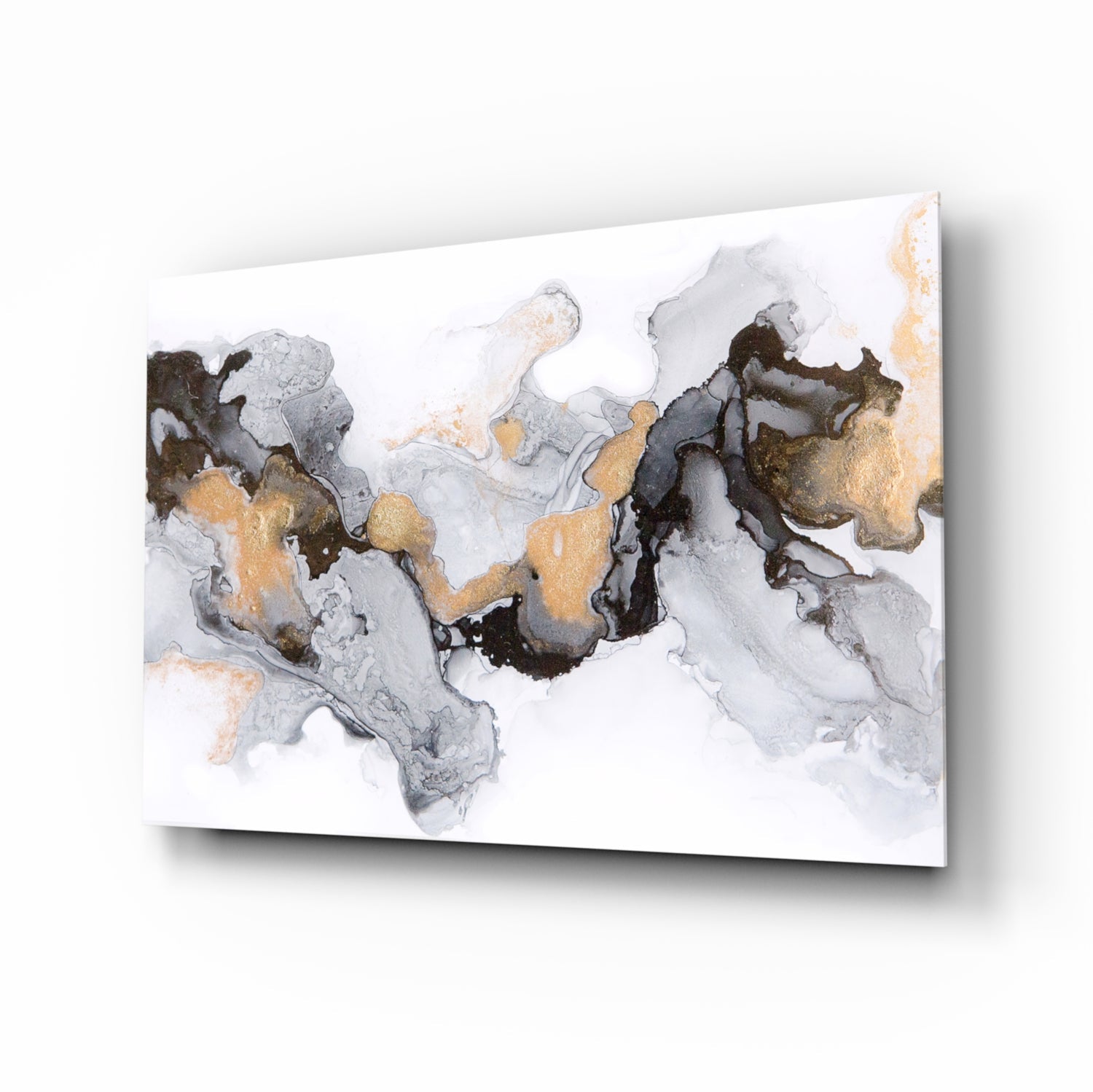 Colored Smoke Glass Wall Art.