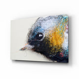 Tiny Bird Glass Wall Art.