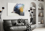 Tiny Bird Glass Wall Art.