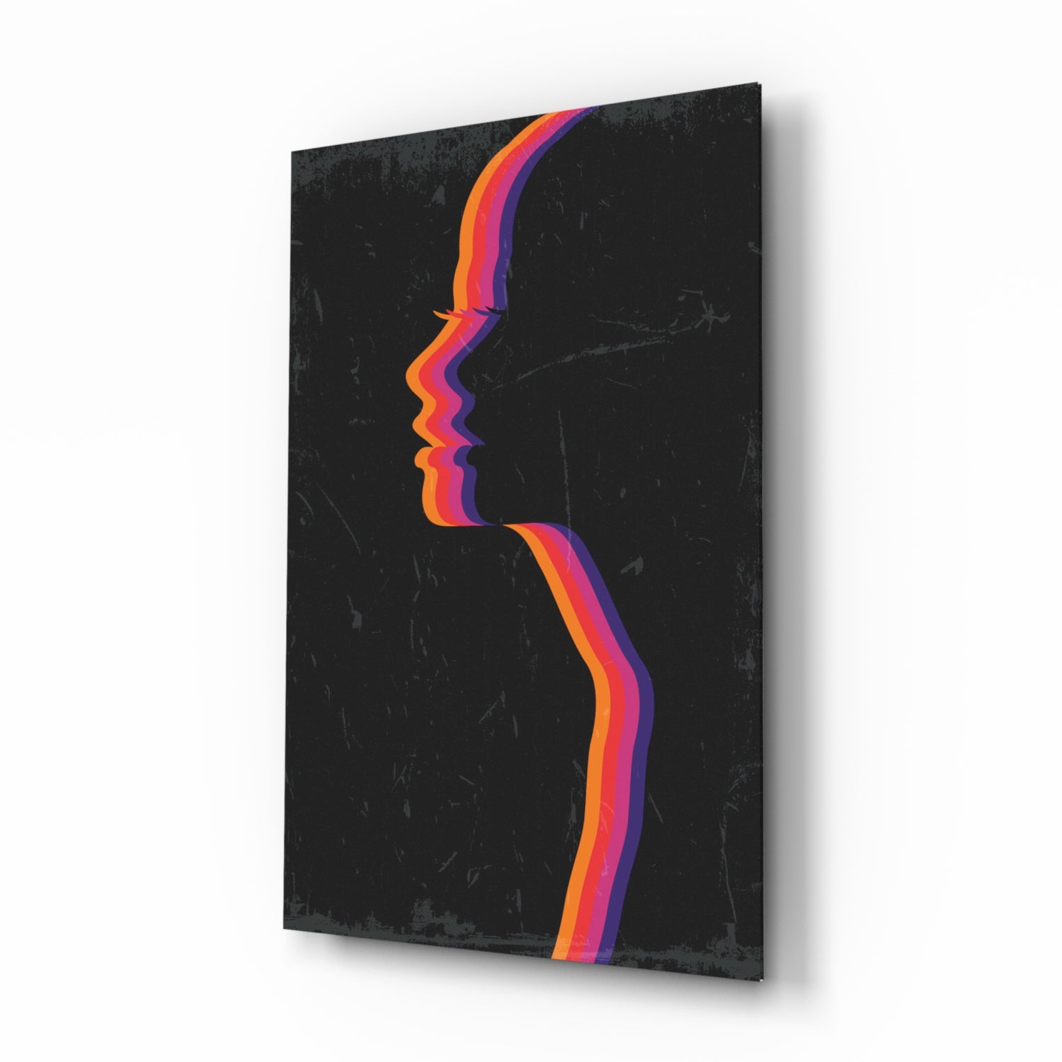 Night Filter Glass Wall Art.