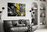 Flowers Glass Wall Art.