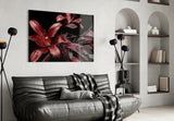 Flowers Glass Wall Art.