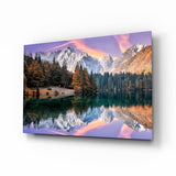 Lake Glass Wall Art.