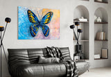 Butterfly Glass Wall Art