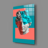 Sculpture Glass Wall Art.