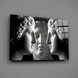 Statues Glass Wall Art.