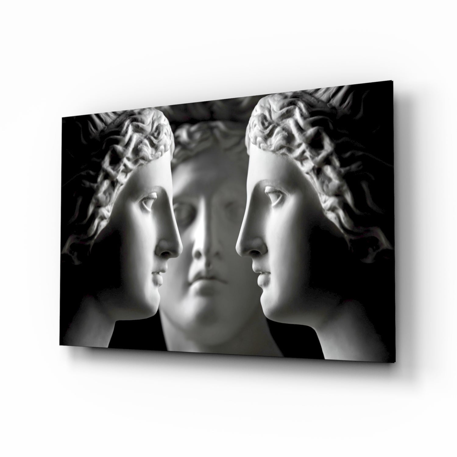 Statues Glass Wall Art.