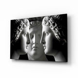 Statues Glass Wall Art.