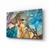 Colored Smoke Glass Wall Art.