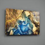 Colored Smoke Glass Wall Art.