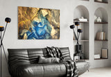Colored Smoke Glass Wall Art.