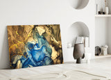 Colored Smoke Glass Wall Art.