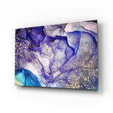 Colored Smoke Glass Wall Art.
