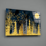 Colors of the Night Glass Wall Art.